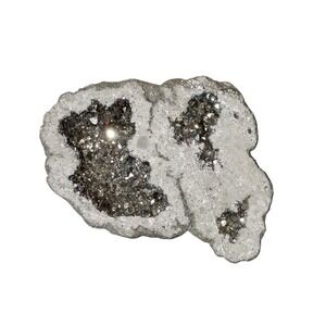 Silver‎ Geode 6 Oz Lapidary Rock Hounding